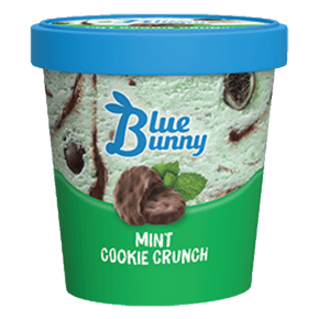 Blue Bunny Mint Cookie Crunch