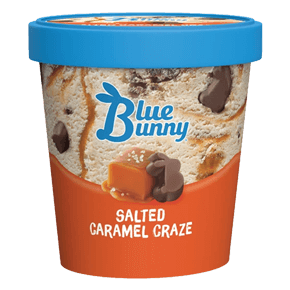 Blue Bunny Salted Caramel Craze