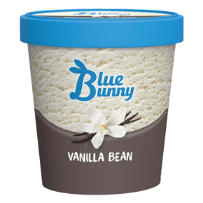 Blue Bunny Vanilla Bean