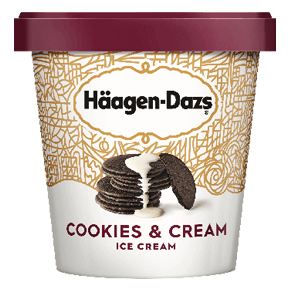 Haagen Dazs Cookies & Cream