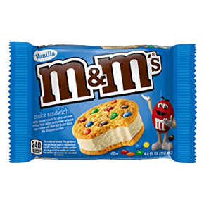 Mars M&M Vanilla Ice Cream Sandwich