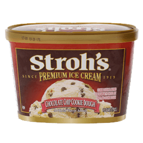 Strohs Chocolate Chip Cookie Dough