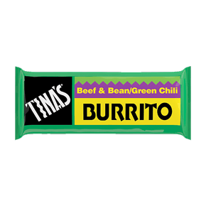 Tina's Beef & Bean / Green Chili Burrito